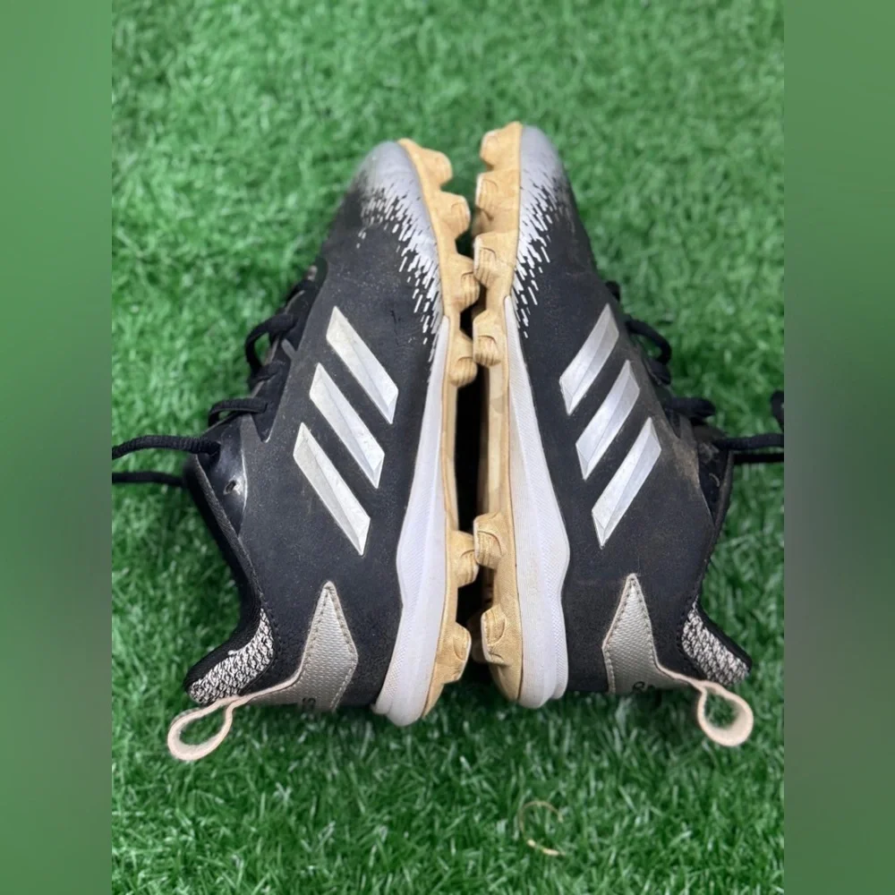 Adidas Kids Black and White‎ Athletic Shoes Size 1